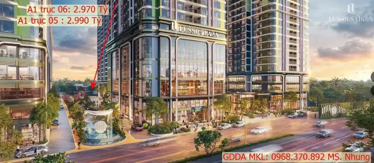 CĂN HỘ GIÁ TỐT TẠI LUSO 2PN(62,86m)