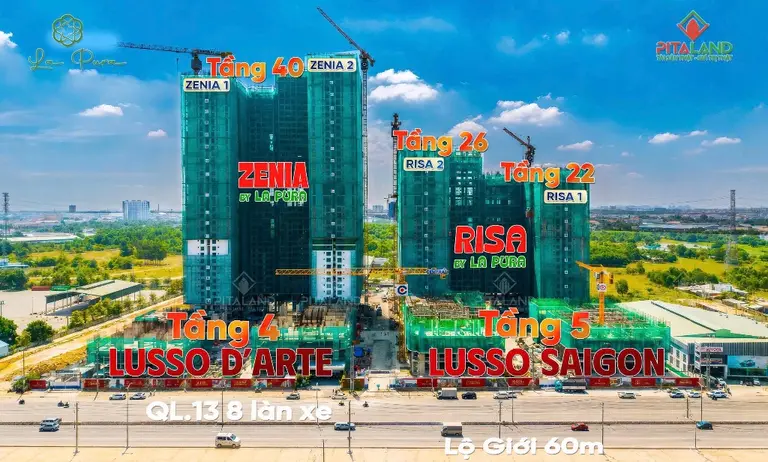 GH Độc Quyền LUSSO SAIGON Ngay Ga Metro, Mở Rộng Quốc Lộ 13 Vốn Chỉ Từ 242 TR