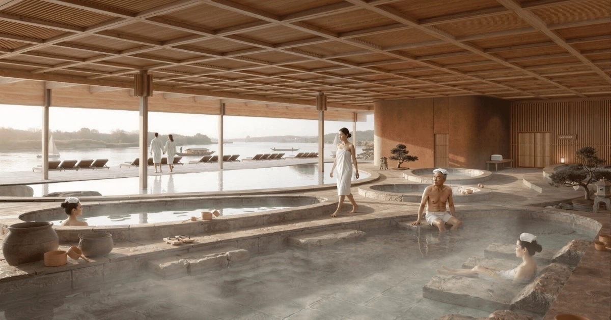 Hệ tiện ích chăm sóc sức khỏe tại Onsen 3, Charmora City