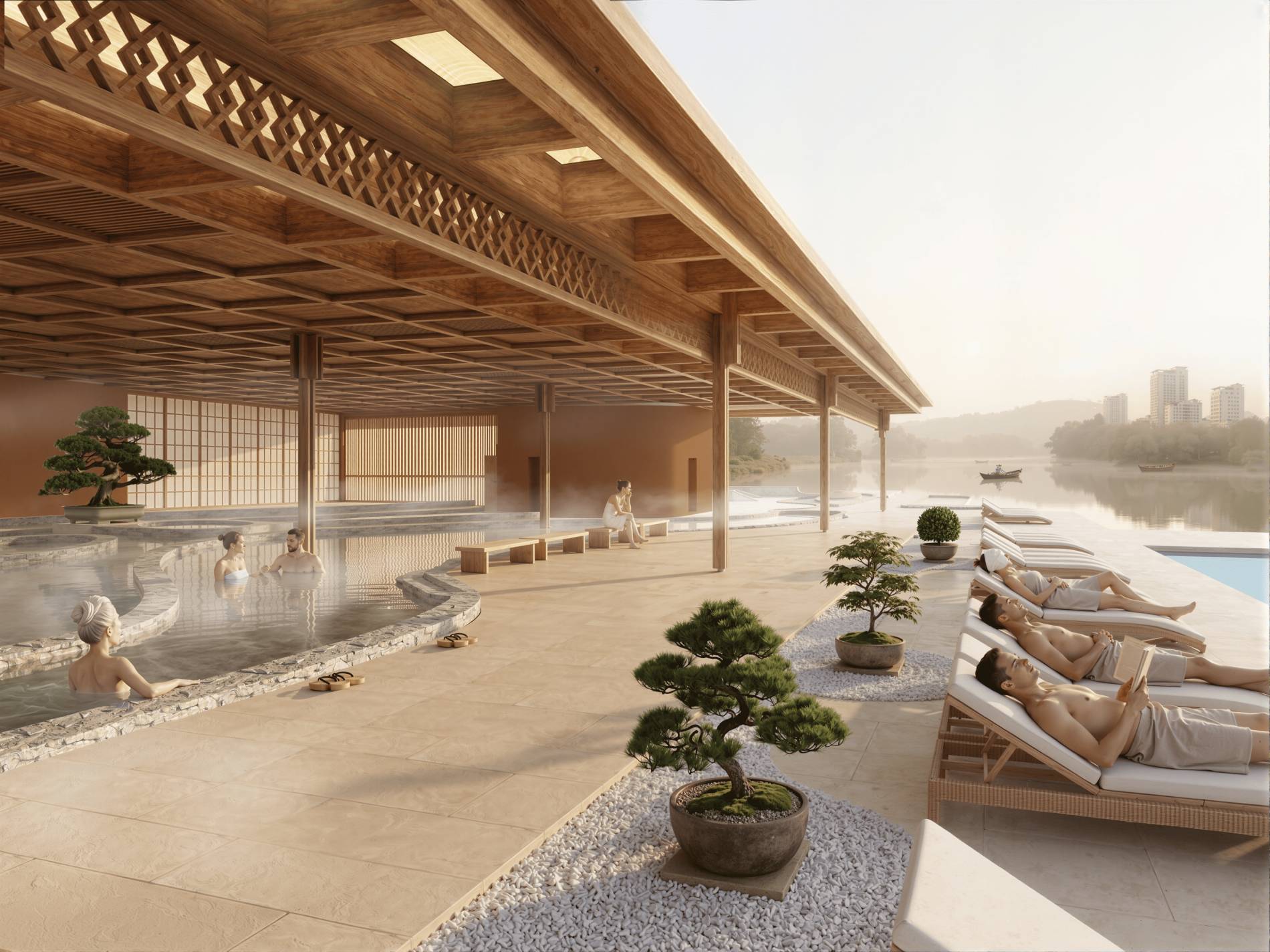 Trải nghiệm sống "All-in-Onsen": Đặc quyền trị liệu mỗi ngày